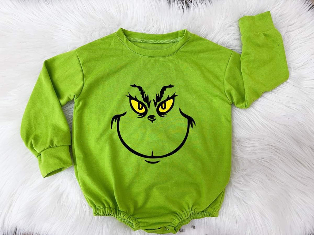 Grinch Romper for Chelsea