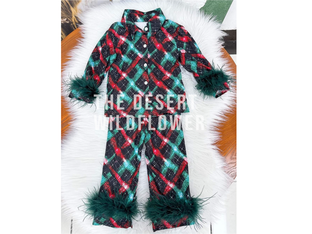 Christmas pjs for Brooklyn