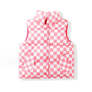 Checkered Vest for Madison