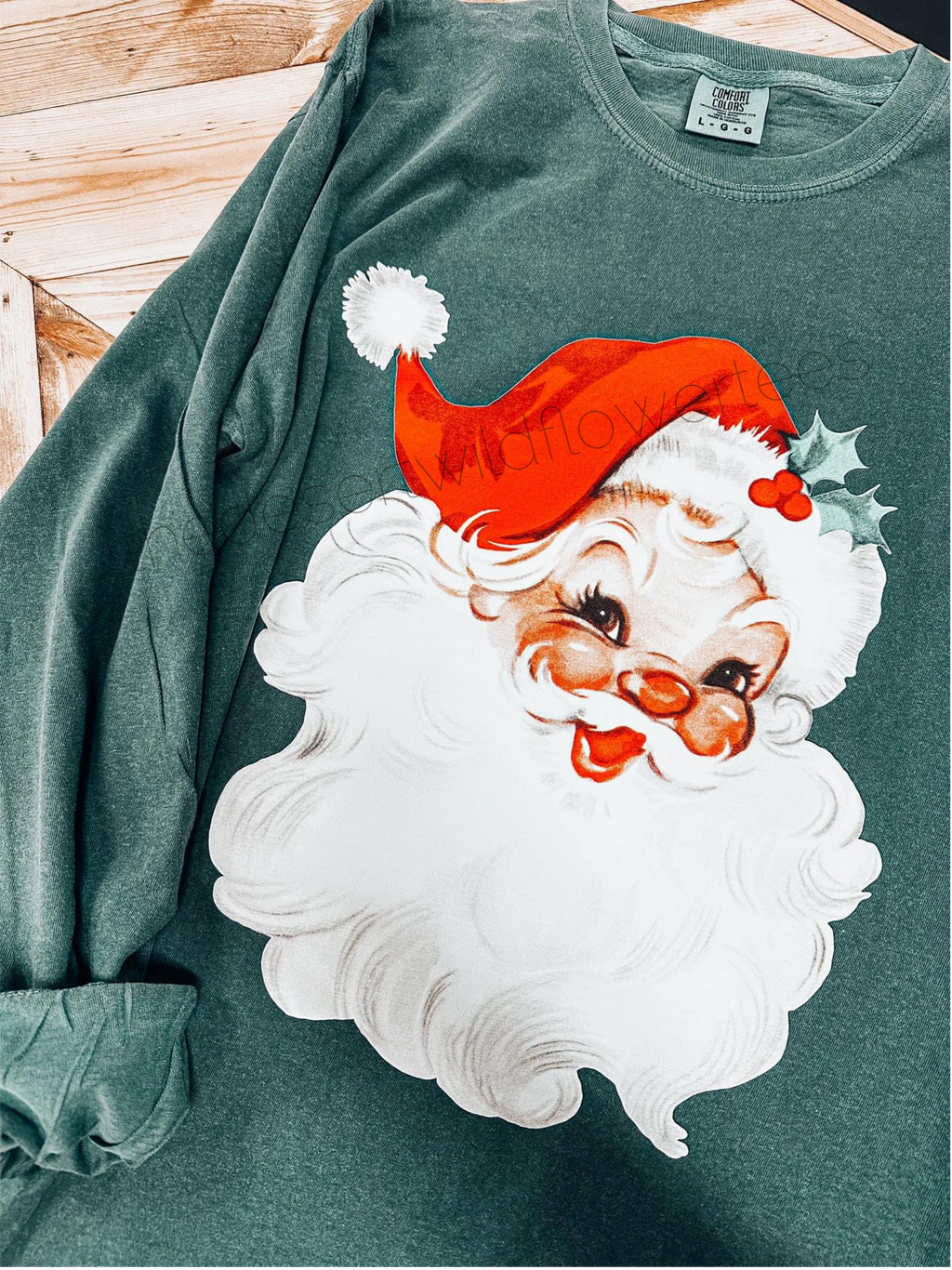 Vintage Santa tee for Haley