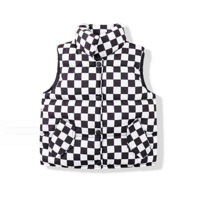 Checkered Vest for Whitney