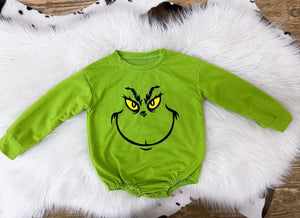 Grinch Romper for Analiese