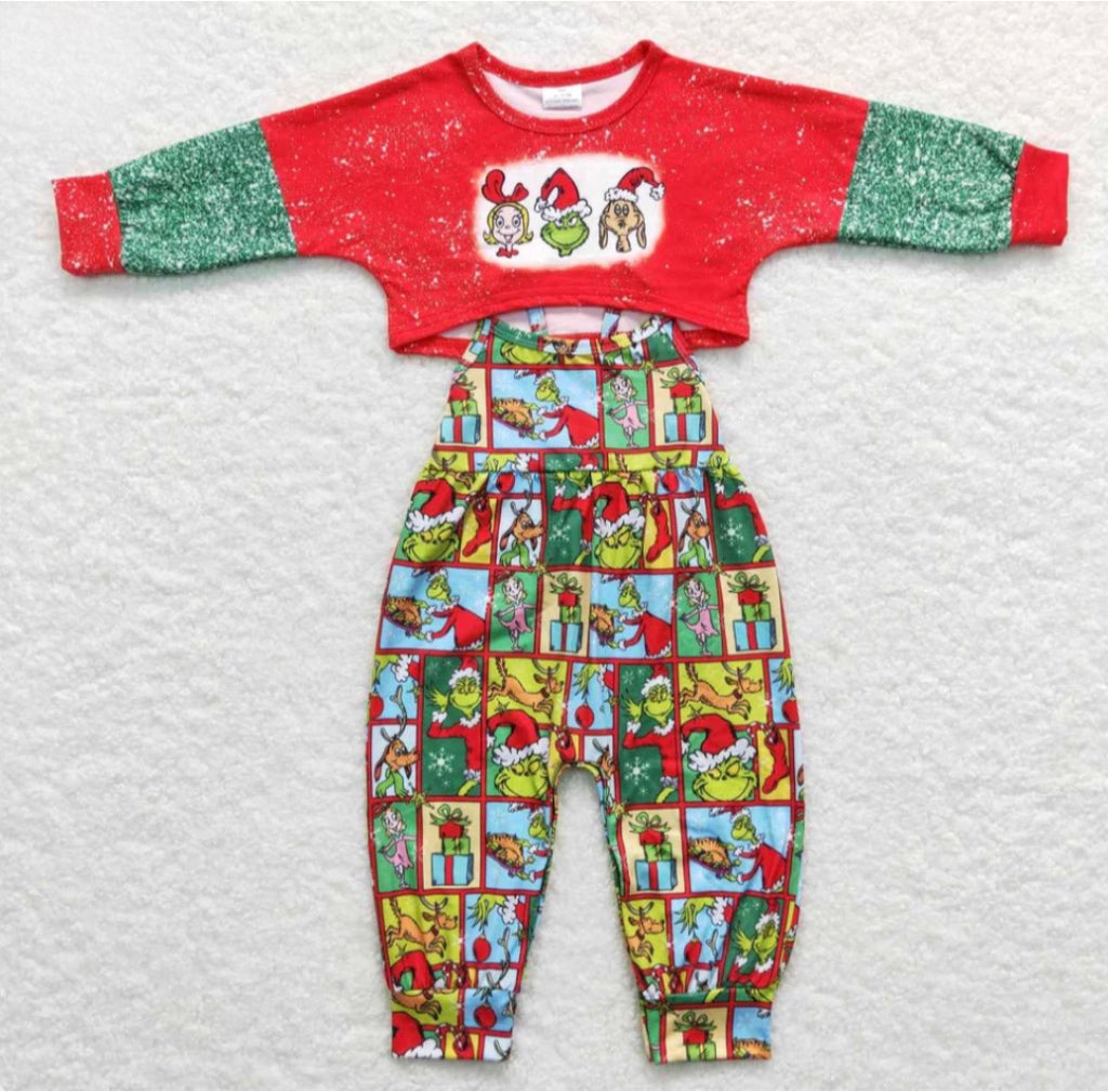 Grinch Romper Set for Erin