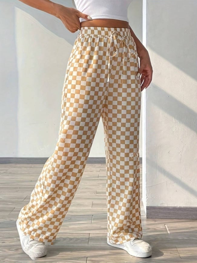 Checkered Pants for Madison