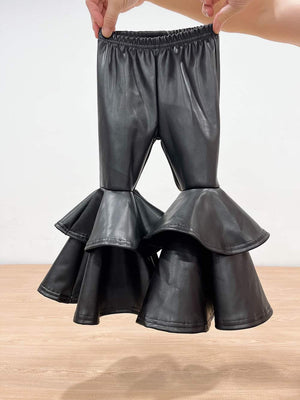 Pleather Flares for Samantha