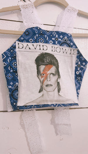 David Bowie Halter Top 6/8y