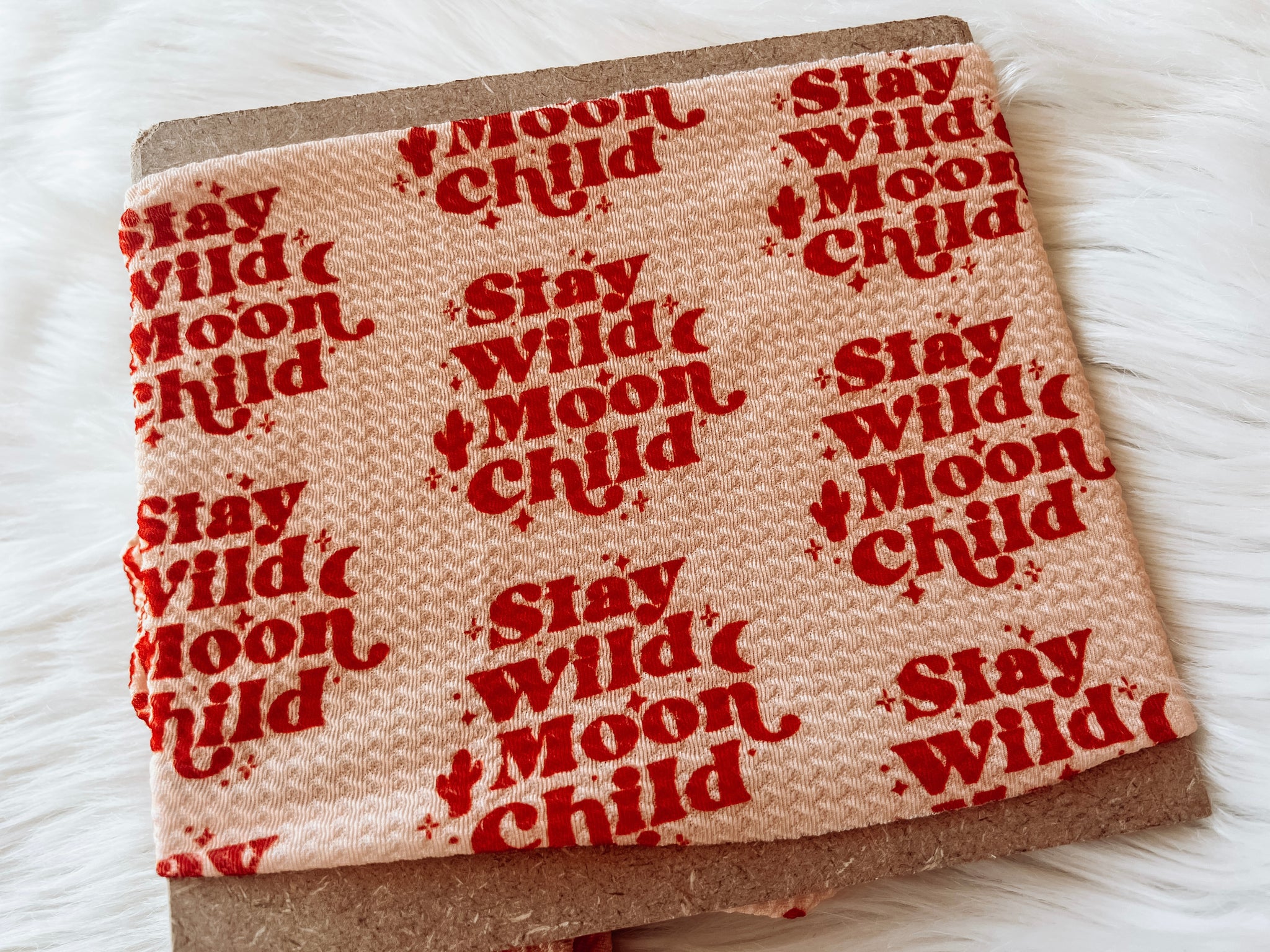 Stay wild moon child toddler wrap