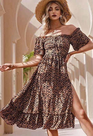 Leopard Dress Small